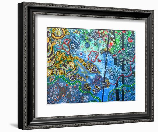 Big-Big World-Lika-Framed Giclee Print