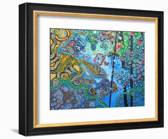 Big-Big World-Lika-Framed Giclee Print