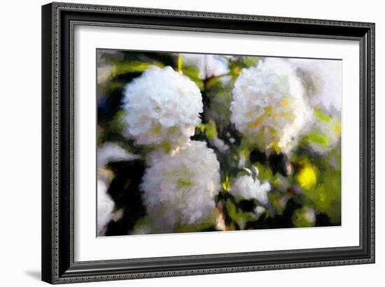 Big Blowsy Blooms, 2018,-Helen White-Framed Giclee Print