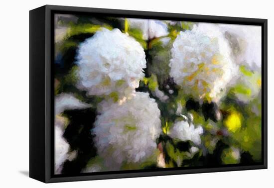 Big Blowsy Blooms, 2018,-Helen White-Framed Premier Image Canvas