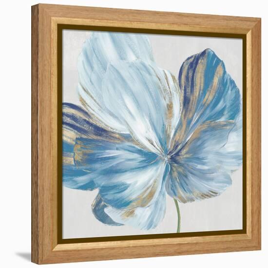 Big Blue Flower I-Aria K-Framed Stretched Canvas