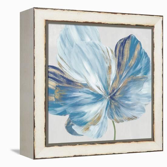 Big Blue Flower I-Aria K-Framed Stretched Canvas