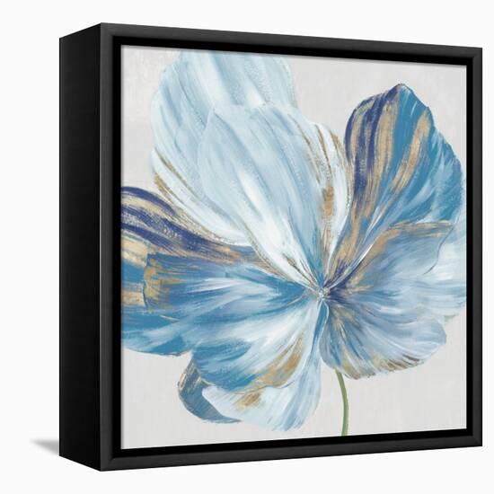 Big Blue Flower I-Aria K-Framed Stretched Canvas