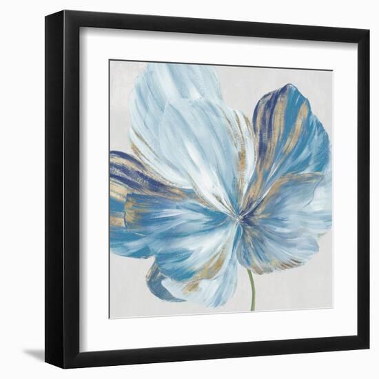 Big Blue Flower I-Aria K-Framed Art Print