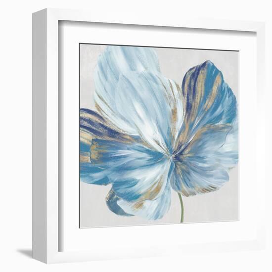 Big Blue Flower I-Aria K-Framed Art Print