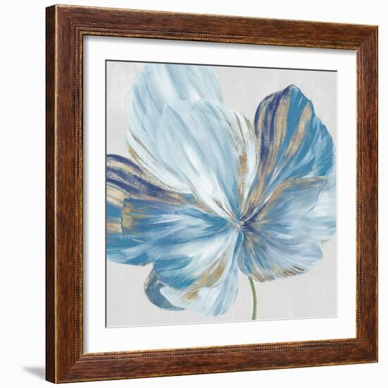 Big Blue Flower I-Aria K-Framed Art Print