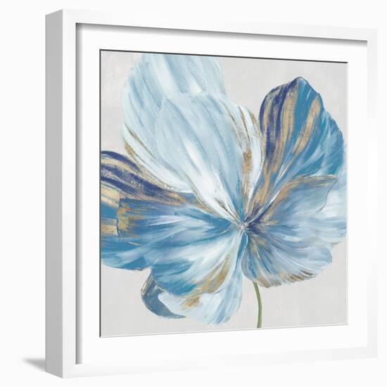 Big Blue Flower I-Aria K-Framed Art Print