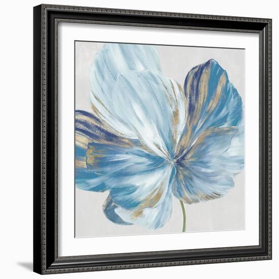 Big Blue Flower I-Aria K-Framed Art Print
