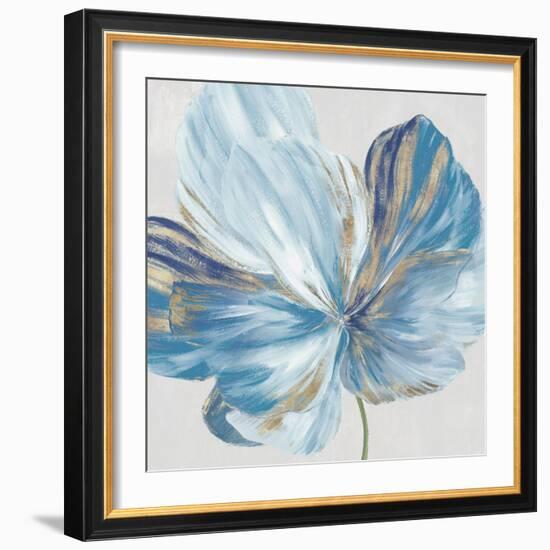 Big Blue Flower I-Aria K-Framed Art Print