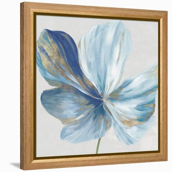 Big Blue Flower II-Aria K-Framed Stretched Canvas