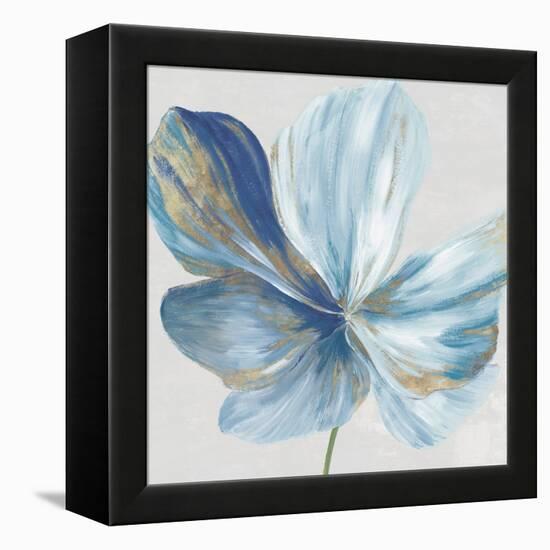 Big Blue Flower II-Aria K-Framed Stretched Canvas