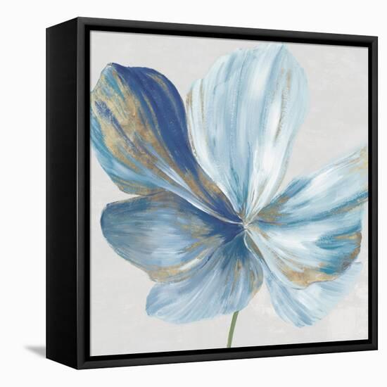 Big Blue Flower II-Aria K-Framed Stretched Canvas