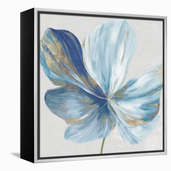 Big Blue Flower II-Aria K-Framed Stretched Canvas