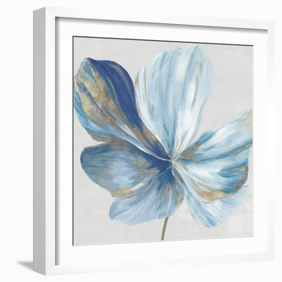Big Blue Flower II-Aria K-Framed Art Print