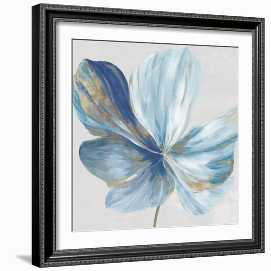 Big Blue Flower II-Aria K-Framed Art Print