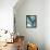 Big Blue Leaf I-Jodi Fuchs-Framed Stretched Canvas displayed on a wall