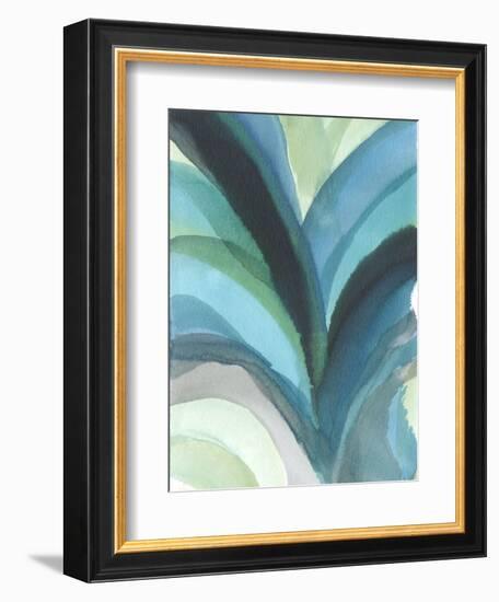 Big Blue Leaf I-Jodi Fuchs-Framed Premium Giclee Print