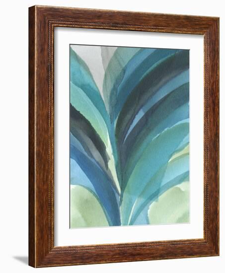 Big Blue Leaf II-Jodi Fuchs-Framed Art Print