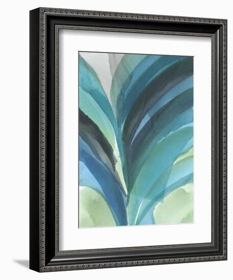Big Blue Leaf II-Jodi Fuchs-Framed Art Print