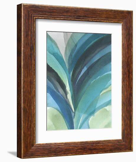 Big Blue Leaf II-Jodi Fuchs-Framed Premium Giclee Print