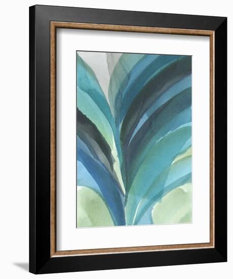 Big Blue Leaf II-Jodi Fuchs-Framed Premium Giclee Print