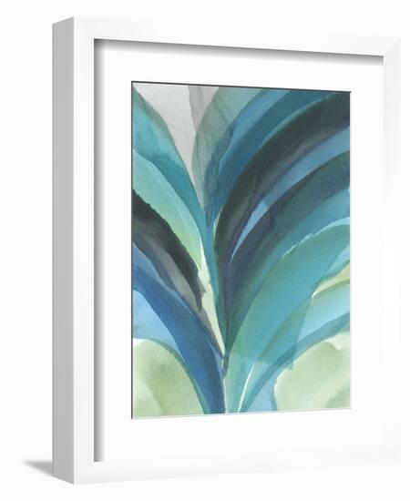 Big Blue Leaf II-Jodi Fuchs-Framed Premium Giclee Print