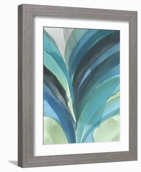 Big Blue Leaf II-Jodi Fuchs-Framed Art Print