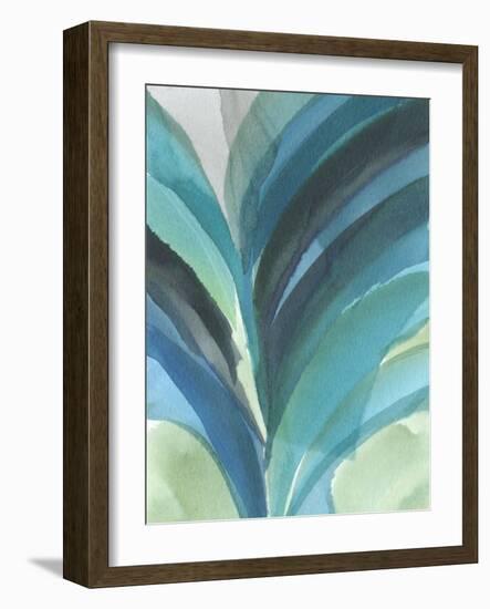 Big Blue Leaf II-Jodi Fuchs-Framed Art Print