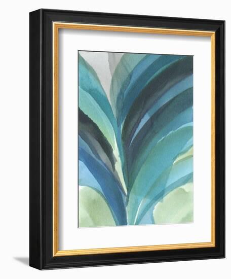 Big Blue Leaf II-Jodi Fuchs-Framed Art Print