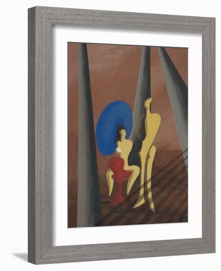 Big Blue-Vaan Manoukian-Framed Art Print