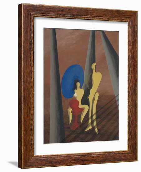 Big Blue-Vaan Manoukian-Framed Art Print