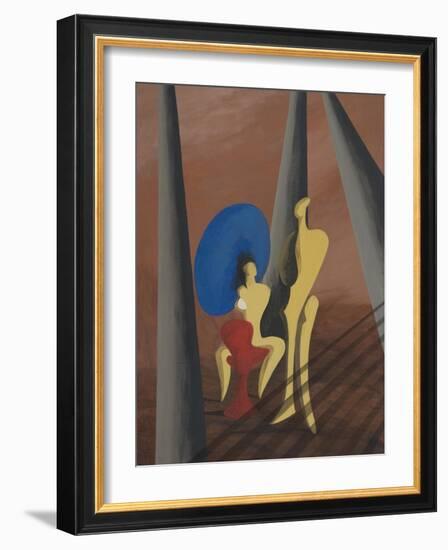 Big Blue-Vaan Manoukian-Framed Art Print