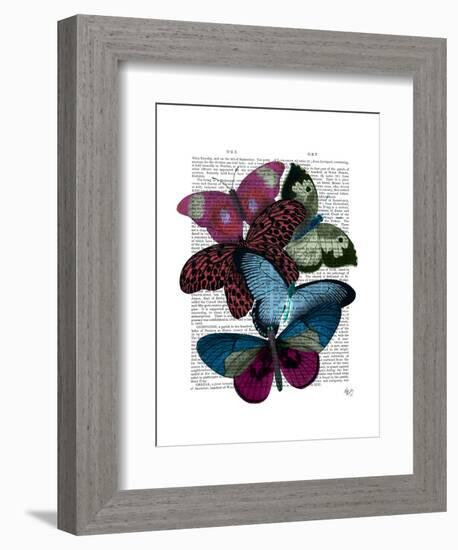 Big Bold Butterflies 1-Fab Funky-Framed Art Print