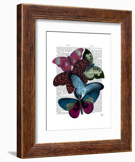 Big Bold Butterflies 1-Fab Funky-Framed Art Print