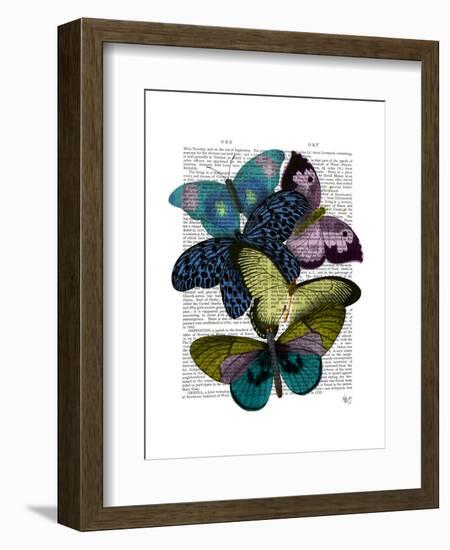 Big Bold Butterflies 2-Fab Funky-Framed Art Print