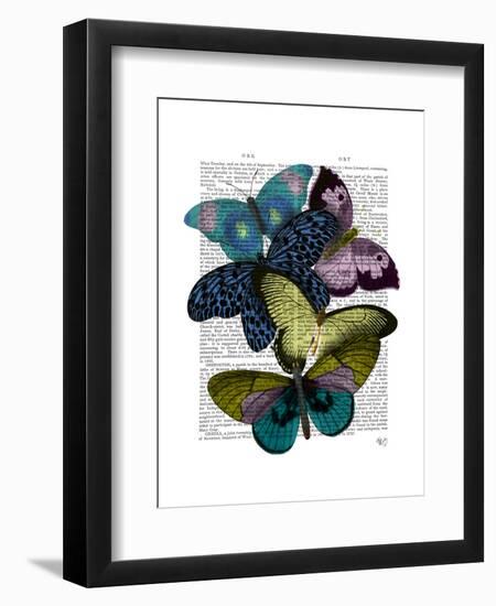 Big Bold Butterflies 2-Fab Funky-Framed Art Print