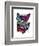 Big Bold Butterflies 3-Fab Funky-Framed Art Print