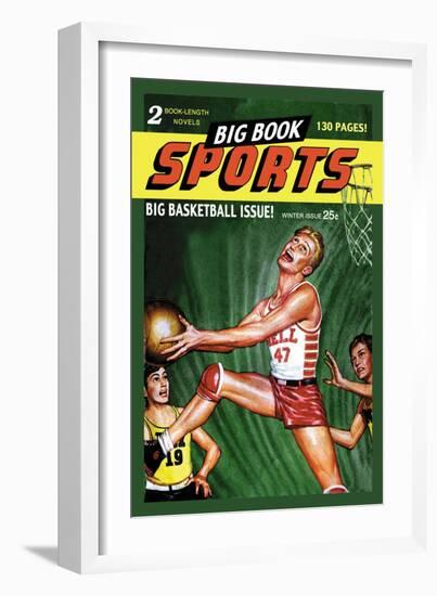 Big Book Sports: Big Basketball Issue!--Framed Art Print