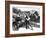 Big Business, Stan Laurel, Oliver Hardy, James Finlayson, 1929-null-Framed Photo