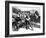 Big Business, Stan Laurel, Oliver Hardy, James Finlayson, 1929-null-Framed Photo