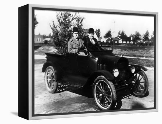 Big Business, Stan Laurel, Oliver Hardy [Laurel and Hardy], 1929-null-Framed Stretched Canvas