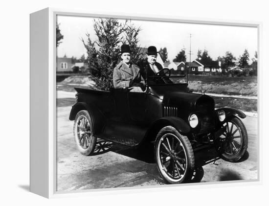 Big Business, Stan Laurel, Oliver Hardy [Laurel and Hardy], 1929-null-Framed Stretched Canvas