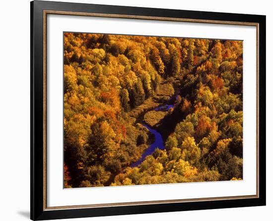 Big Carp River, Porcupine State Park, Michigan, USA-Chuck Haney-Framed Photographic Print