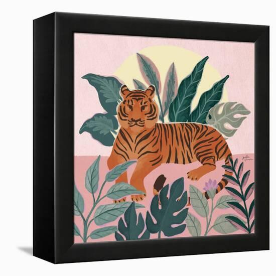 Big Cat Beauty III Pink-Janelle Penner-Framed Stretched Canvas