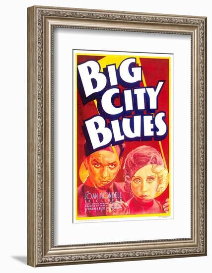 Big City Blues, Eric Linden, Joan Blondell, 1932-null-Framed Photo