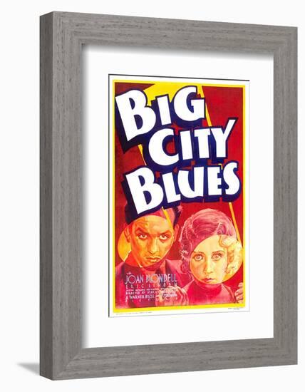 Big City Blues, Eric Linden, Joan Blondell, 1932-null-Framed Photo