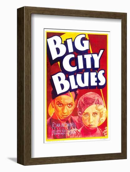 Big City Blues, Eric Linden, Joan Blondell, 1932-null-Framed Photo