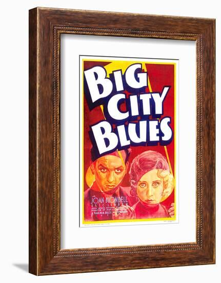 Big City Blues, Eric Linden, Joan Blondell, 1932-null-Framed Photo