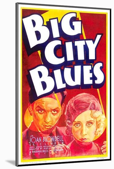 Big City Blues, Eric Linden, Joan Blondell, 1932-null-Mounted Photo