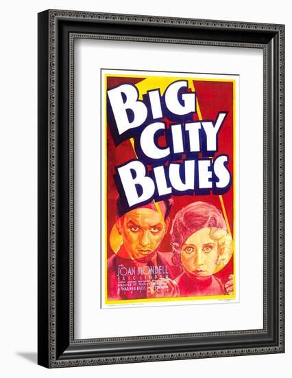 Big City Blues, Eric Linden, Joan Blondell, 1932-null-Framed Photo
